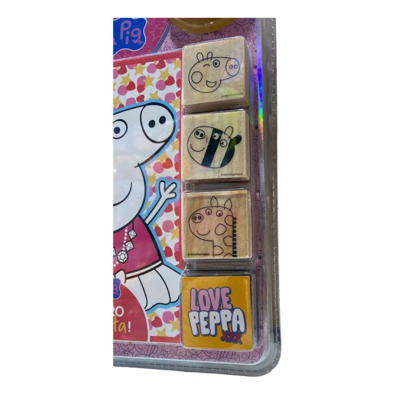PEPPA PIG - BLISTER SELLOS - DISEÑA Y PINTA (Nuevo) - Miniatura 2