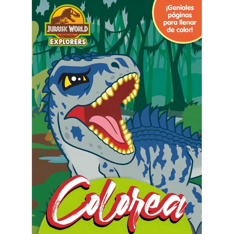 JURASSIC WORLD EXPLORERS - COLOREA (Nuevo)