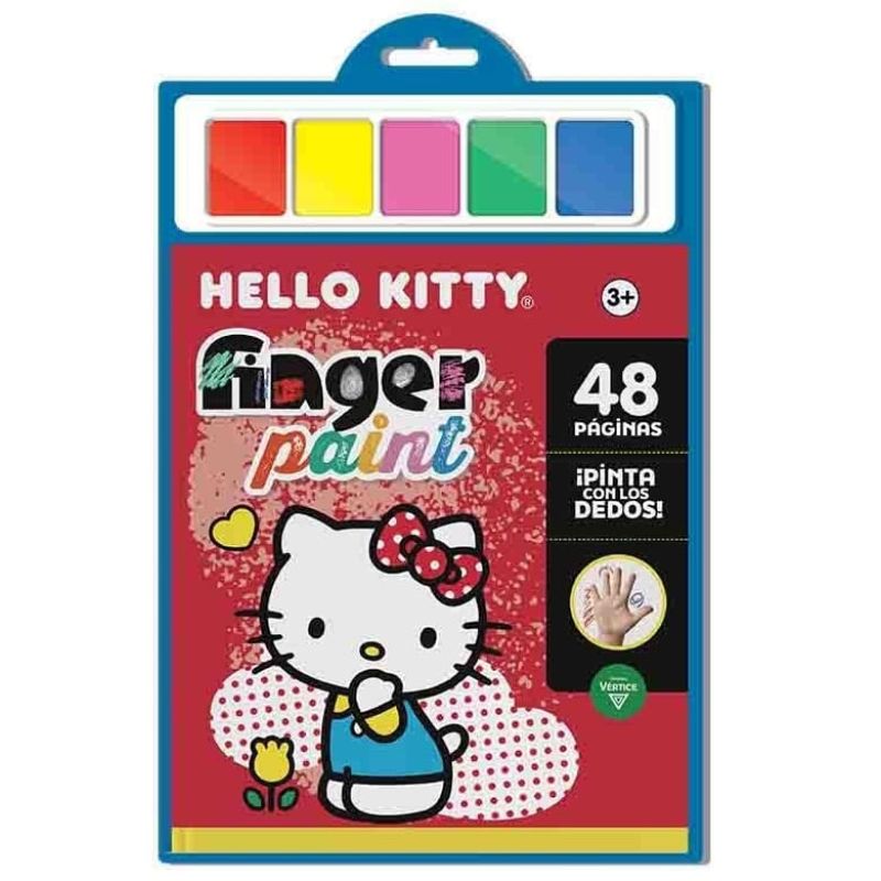 BLISTER FINGER PAINT - HELLO KITTY (Nuevo)