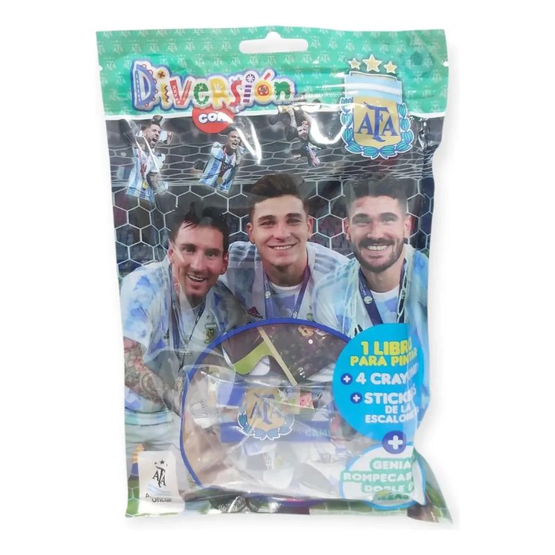 DIVERSION CON AFA - LIBRO PARA COLOREAR + ROMPECABEZAS (Nuevo)