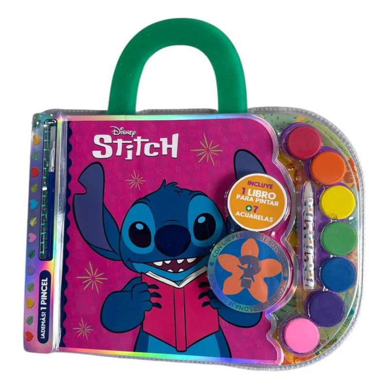 BLISTER ACUARELAS - STITCH (Nuevo)
