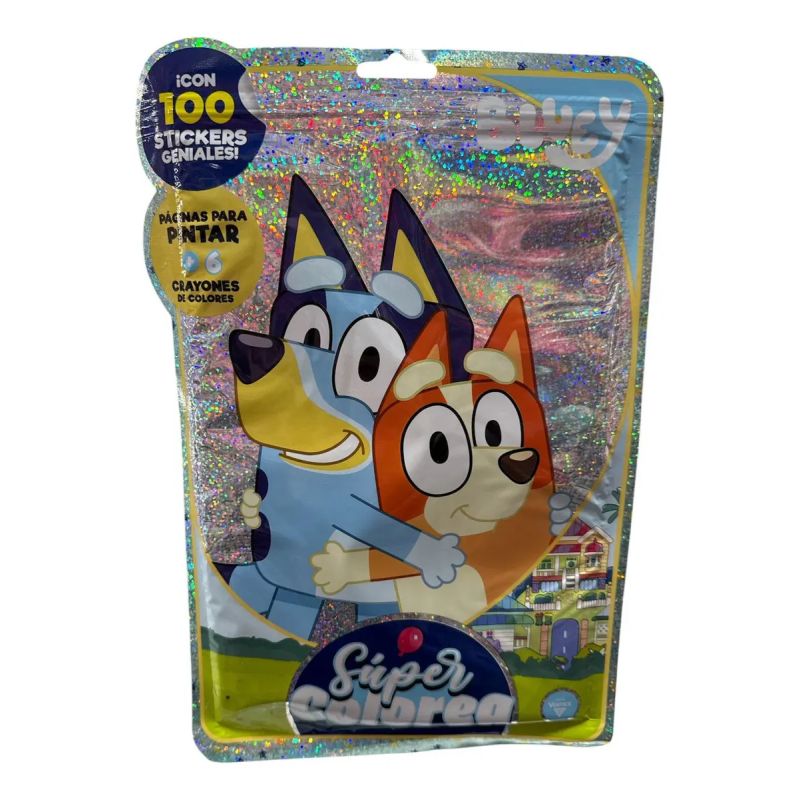 BLUEY - FLOW PACK SUPER COLOREA (Nuevo)
