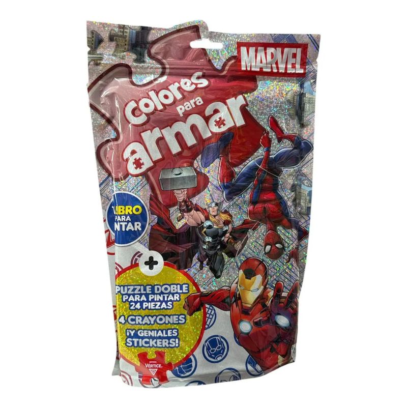 MARVEL - FLOW PACK COLORES PARA ARMAR (Nuevo)