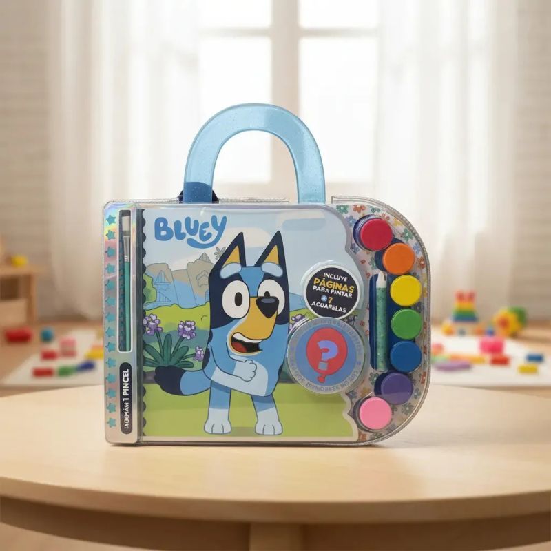 BLISTER ACUARELAS - BLUEY (Nuevo) - Miniatura 2