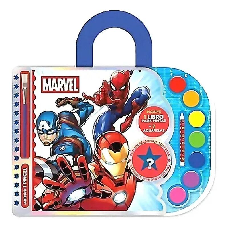 BLISTER ACUARELAS - MARVEL (Nuevo)