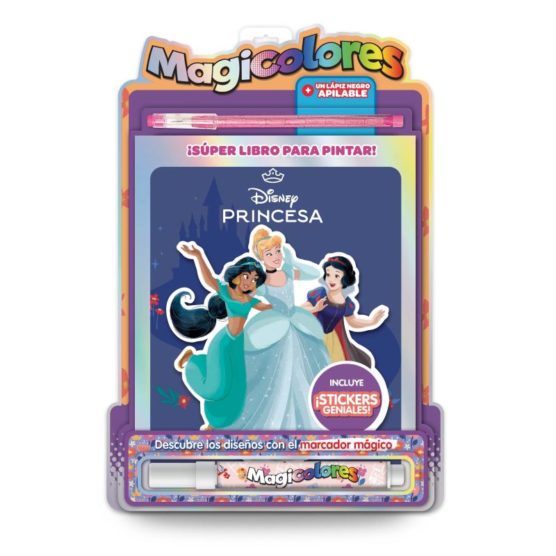 BLISTER MAGICOLORES - PRINCESAS (Nuevo)