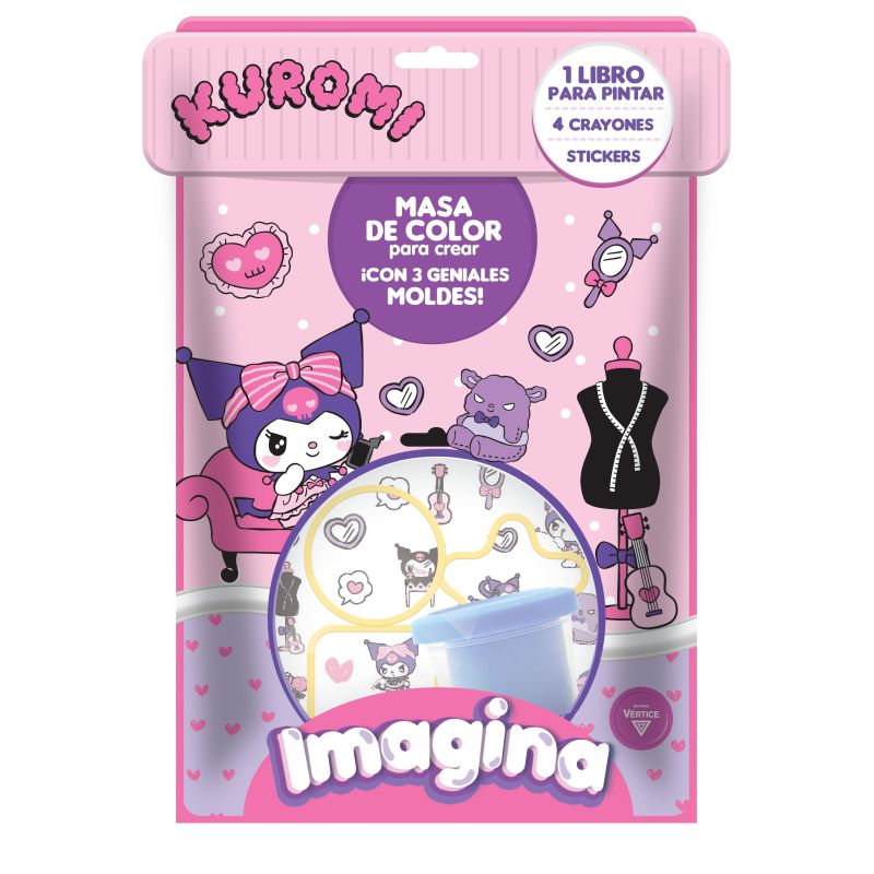 FLOW PACK IMAGINA MASAS - EDICION ESPECIAL KUROMI (Nuevo)