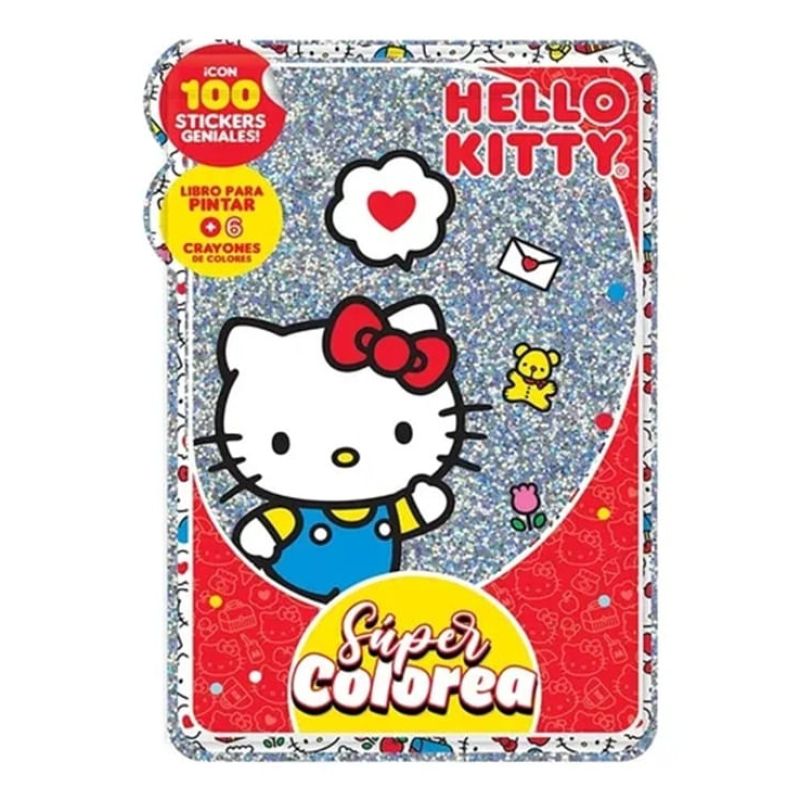 FLOW PACK SUPER COLOREA - HELLO KITTY (Nuevo)