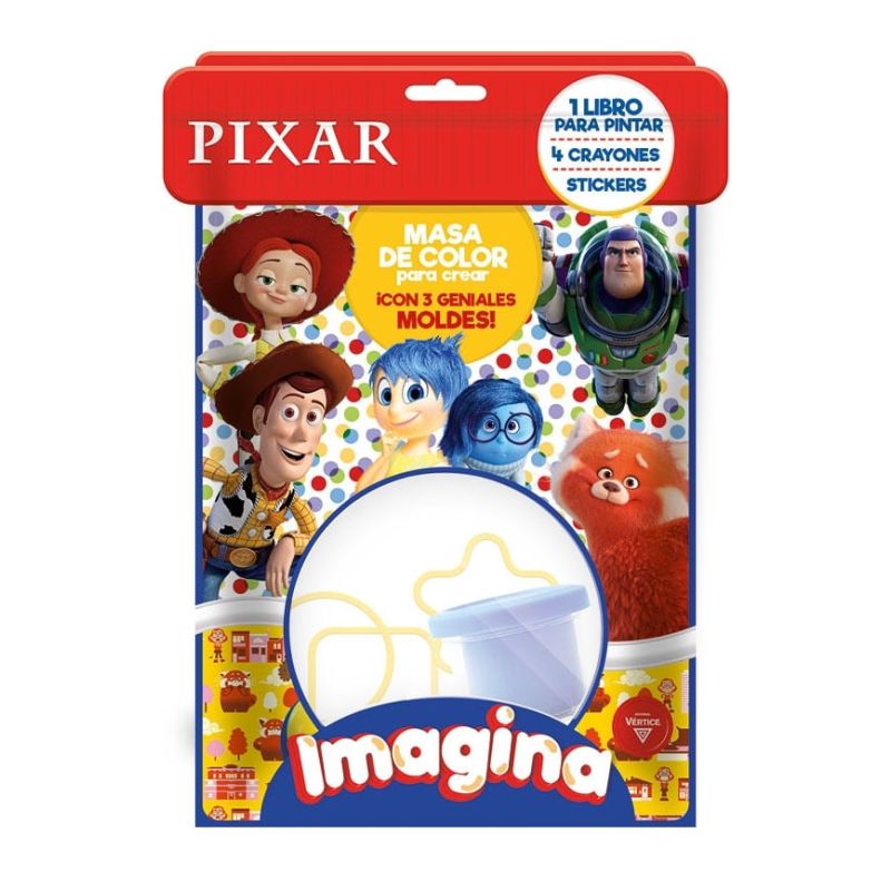FLOW PACK IMAGINA MASAS - PIXAR (Nuevo)