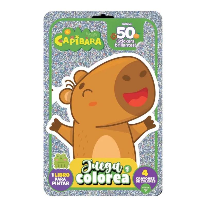 FLOW PACK JUEGA Y COLOREA - CAPIBARA (Nuevo)