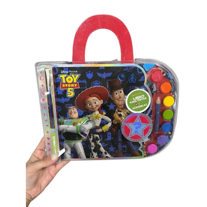 TOY STORY 5 - ACUARELAS - LIBRO PARA PINTAR (Nuevo) - Miniatura 2