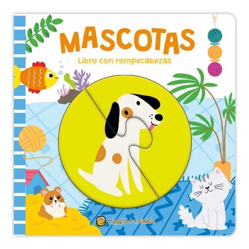 MASCOTAS - JUEGO Y DESCUBRO - CARTONE (Nuevo)