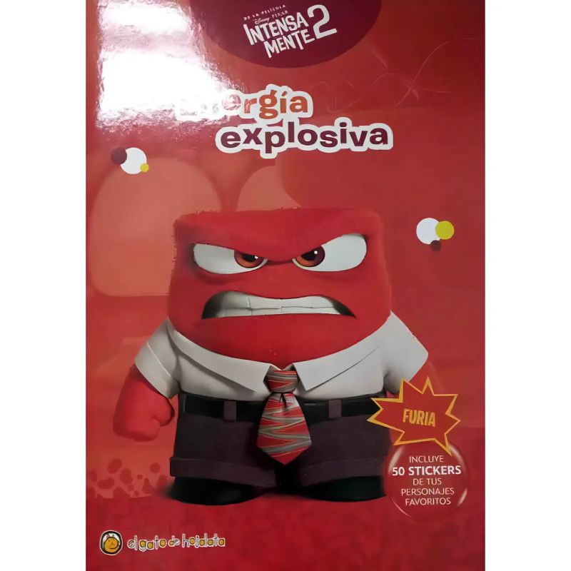 ENERGIA EXPLOSIVA - FURIA - MIS PERSONAJES FAVORITOS DE INTENSAMENTE 2 (Nuevo)