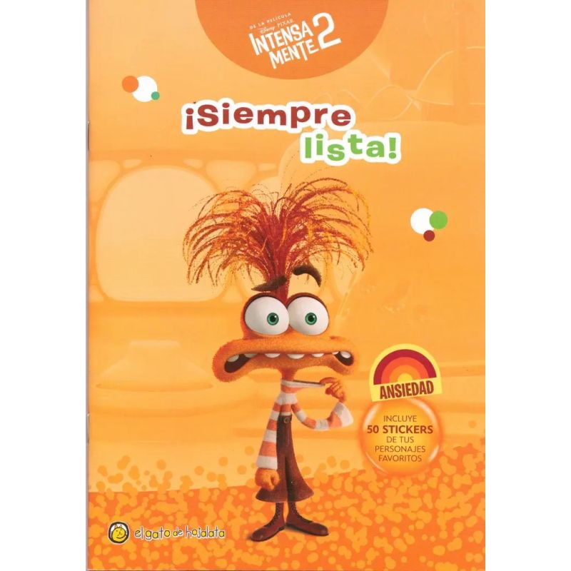SIEMPRE LISTA! - ANSIEDAD - MIS PERSONAJES FAVORITOS DE INTENSAMENTE 2 (Nuevo)