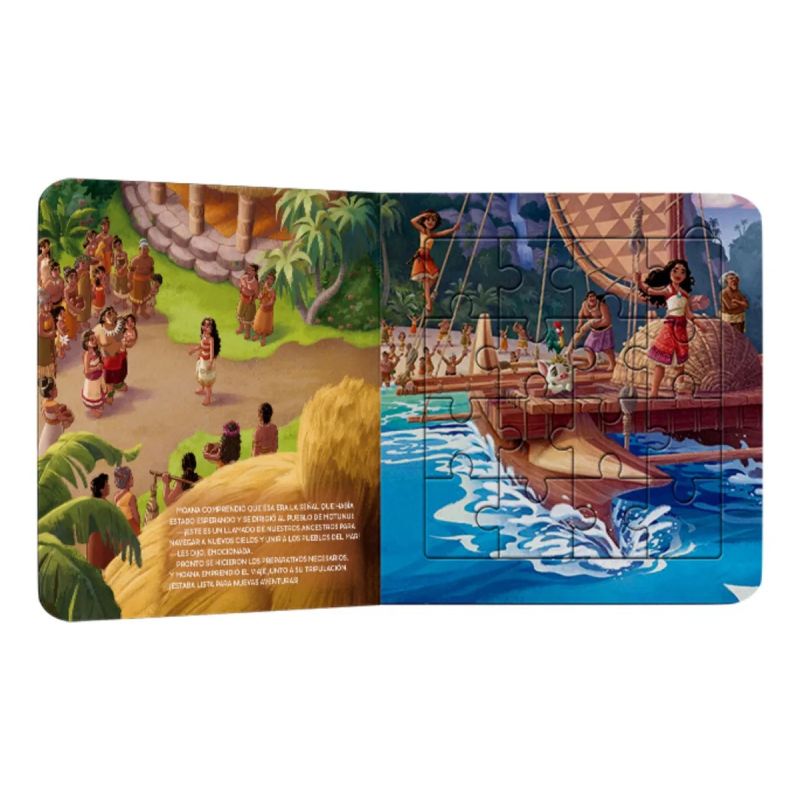 UNIDA AL OCEANO - MOANA 2 - CUENTOS PARA ARMAR Y JUGAR (Nuevo) - Miniatura 2