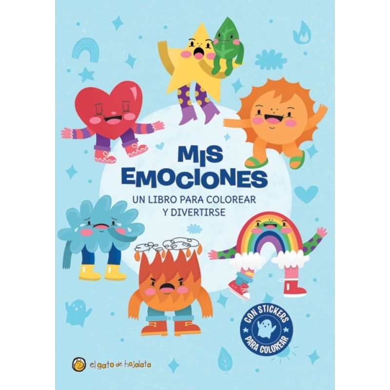 UN LIBRO PARA COLOREAR Y DIVERTIRSE - MIS EMOCIONES (Nuevo)