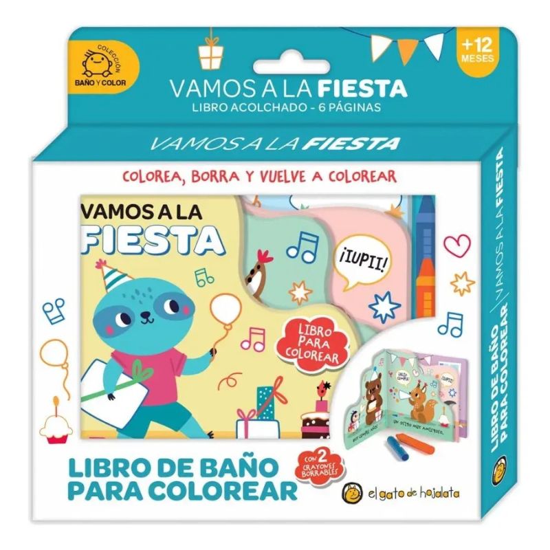VAMOS A LA FIESTA - BAÑO Y COLOR (Nuevo)