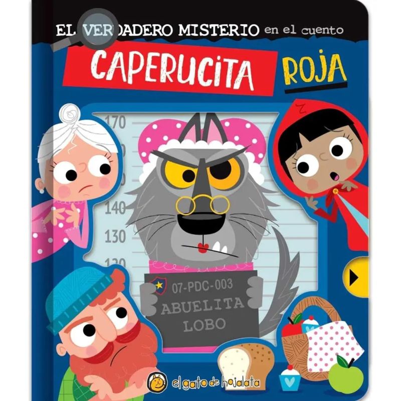 CAPERUCITA ROJA - EL VERDADERO MISTERIO EN EL CUENTO - CARTONE (Nuevo)