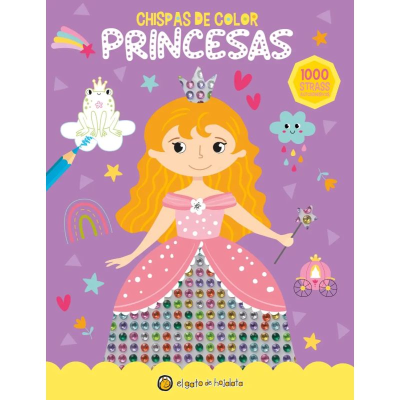 PRINCESAS - CHISPAS DE COLOR (Nuevo)
