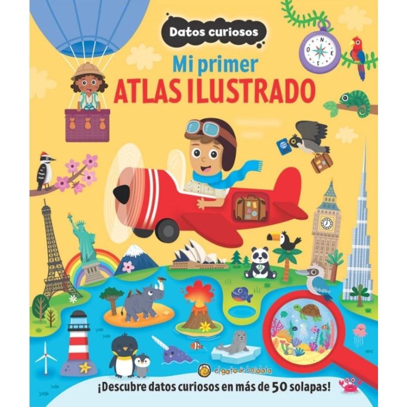 MI PRIMER ATLAS ILUSTRADO - DATOS CURIOSOS - TD (Nuevo)
