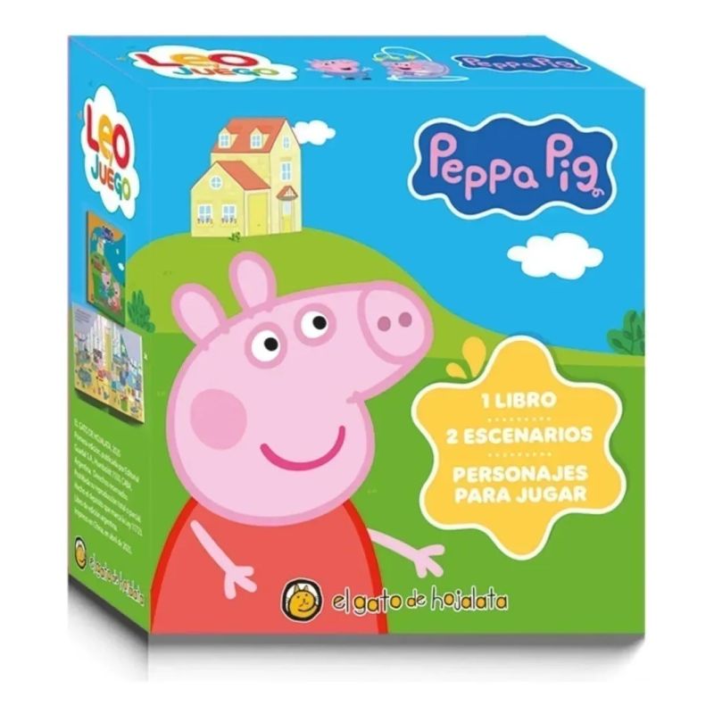 FAMILIA CRECE, LA - PEPPA PIG  - LEO Y JUEGO (Nuevo)