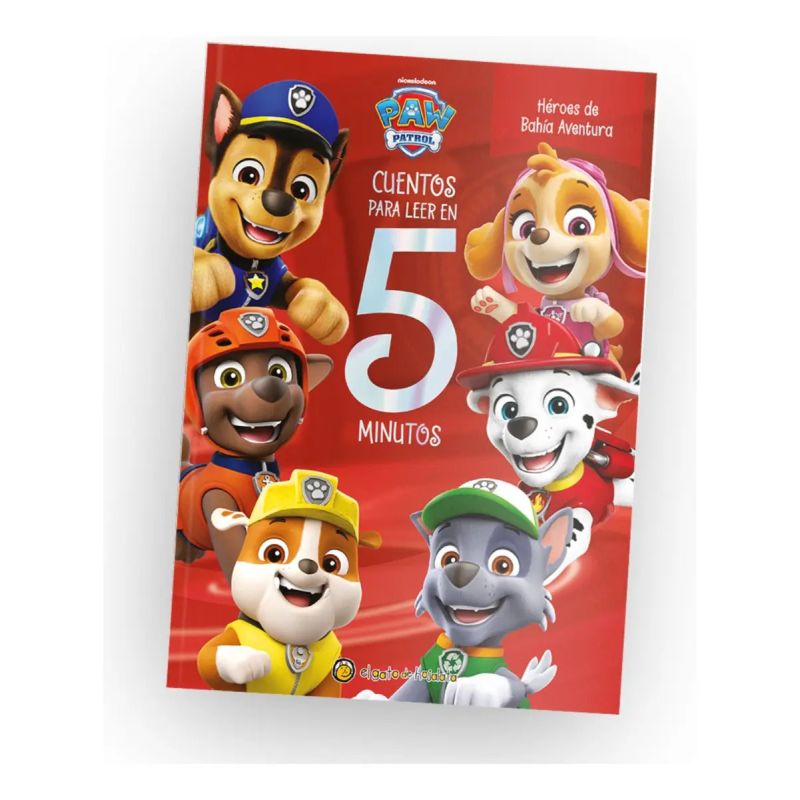 HEROES DE BAHIA AVENTURA - PAW PATROL - CUENTOS PARA LEER EN 5 MINUTOS - TD (Nuevo)