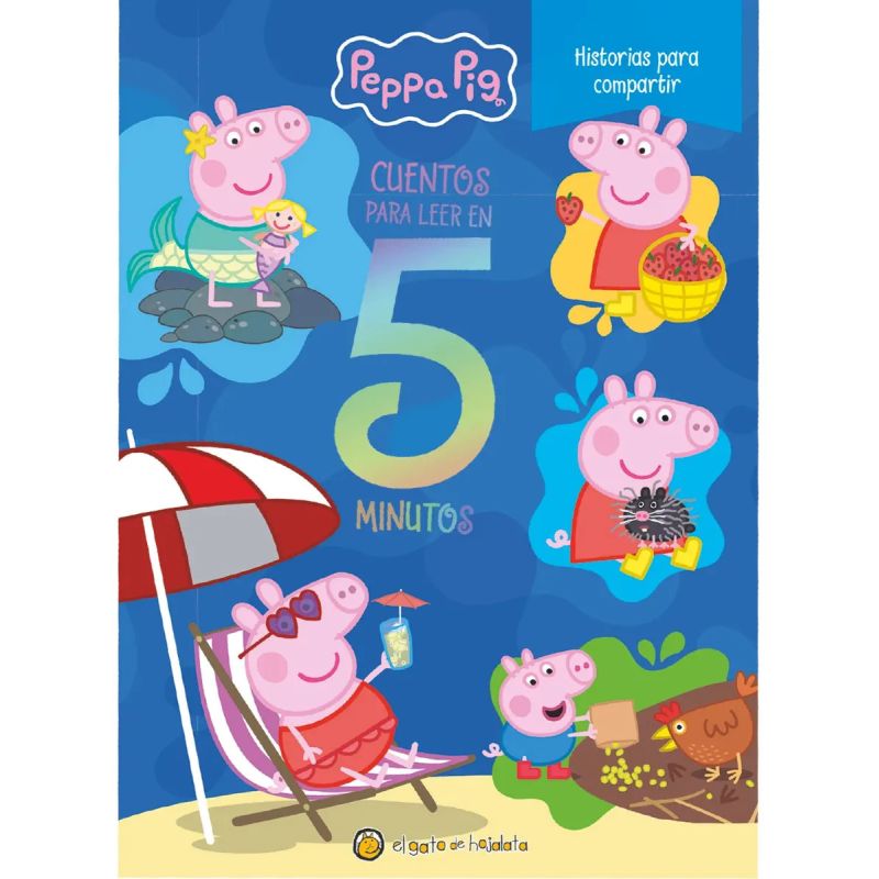 HISTORIAS PARA COMPARTIR - PEPPA - CUENTOS PARA LEER EN 5 MINUTOS - TD (Nuevo)