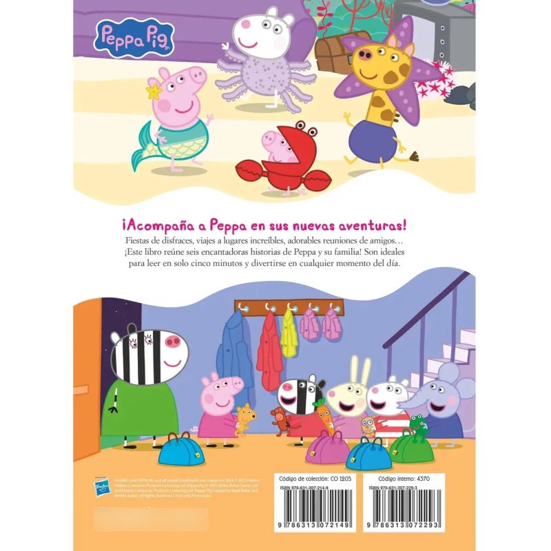 HISTORIAS PARA COMPARTIR - PEPPA - CUENTOS PARA LEER EN 5 MINUTOS - TD (Nuevo) - Miniatura 2