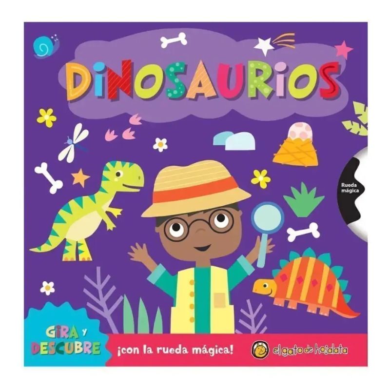 SOBRE LOS DINOSAURIOS - GIRA Y DESCUBRE - TD (Nuevo)