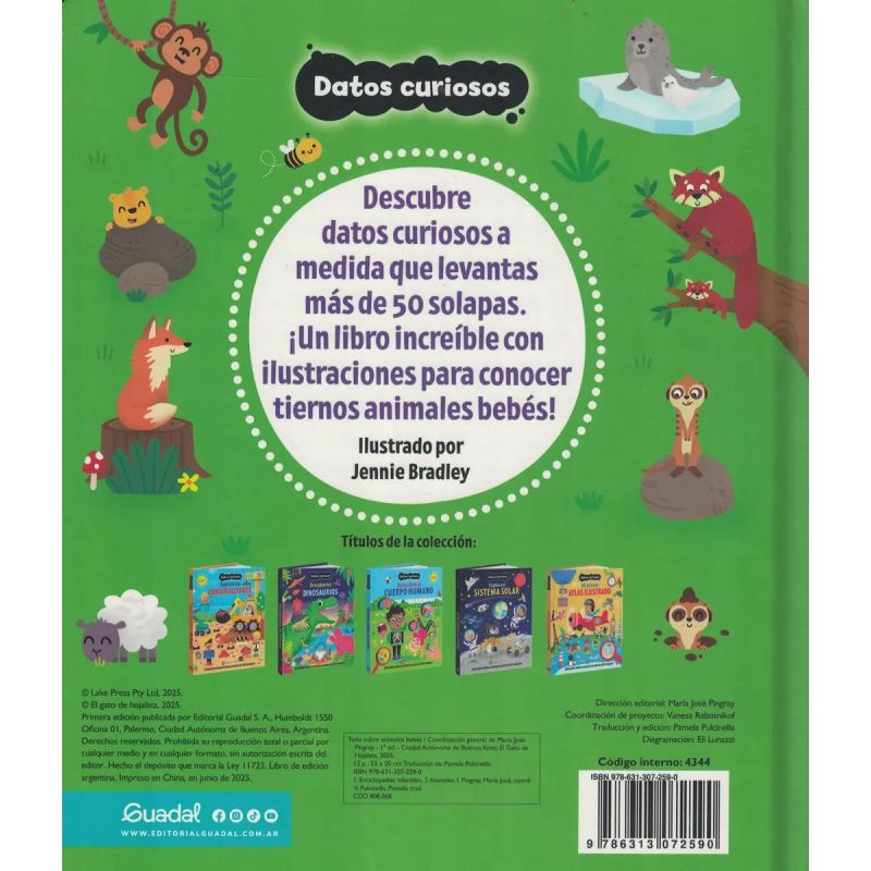 DESCUBRE LOS ANIMALES BEBES - DATOS CURIOSOS - TD (Nuevo) - Miniatura 2