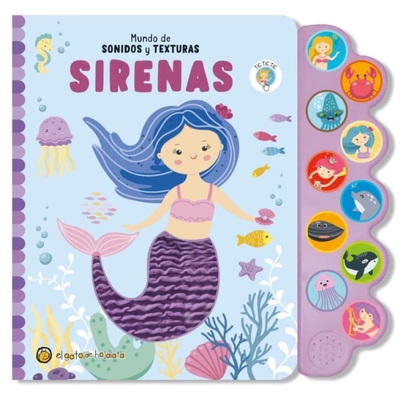 SIRENAS - MUNDO DE SONIDOS Y TEXTURAS - CARTONE (Nuevo)