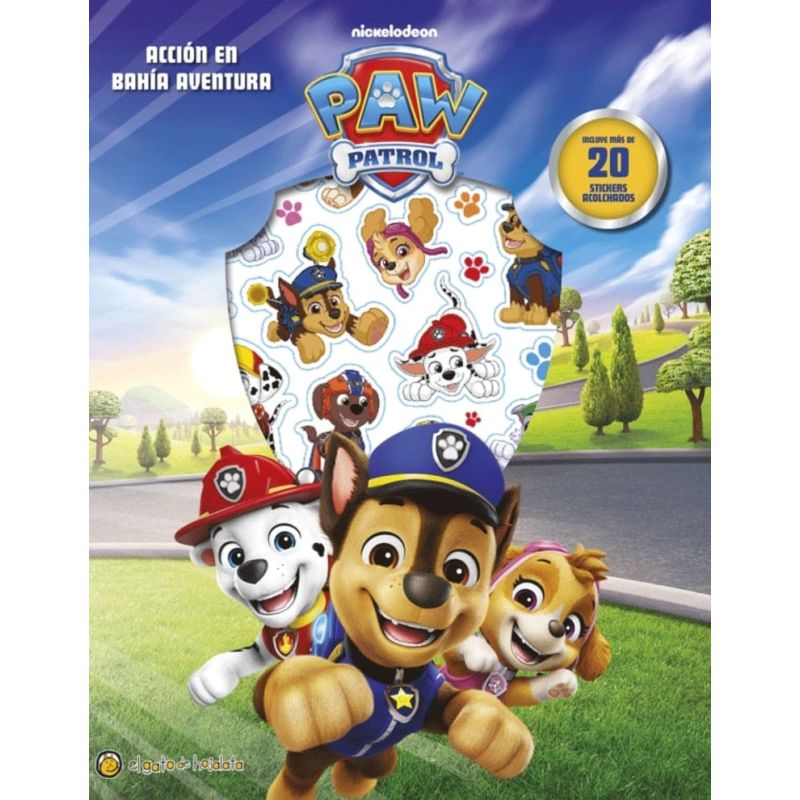ACCION EN BAHIA AVENTURA - PAW PATROL - ACOLCHADITOS (Nuevo)