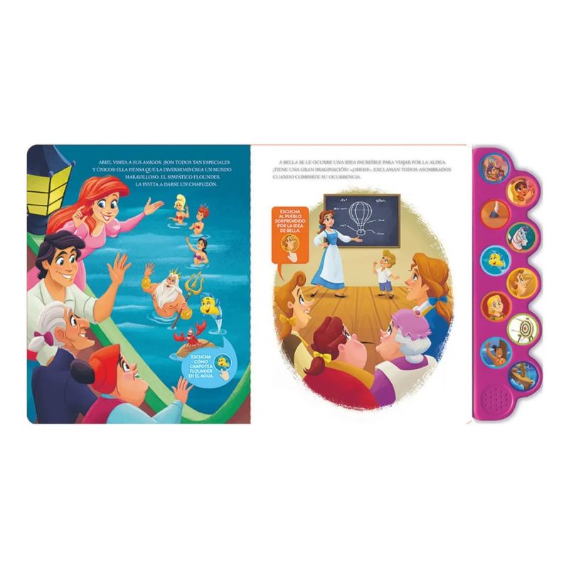 PRINCESAS EN ACCION - DISNEY - MUNDO DE SONIDOS (Nuevo) - Miniatura 2