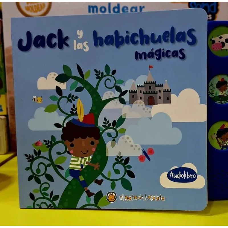 JACK Y LAS HABICHUELAS MAGICAS - CLASICOS CON SONIDO - CARTONE (Nuevo) - Miniatura 2