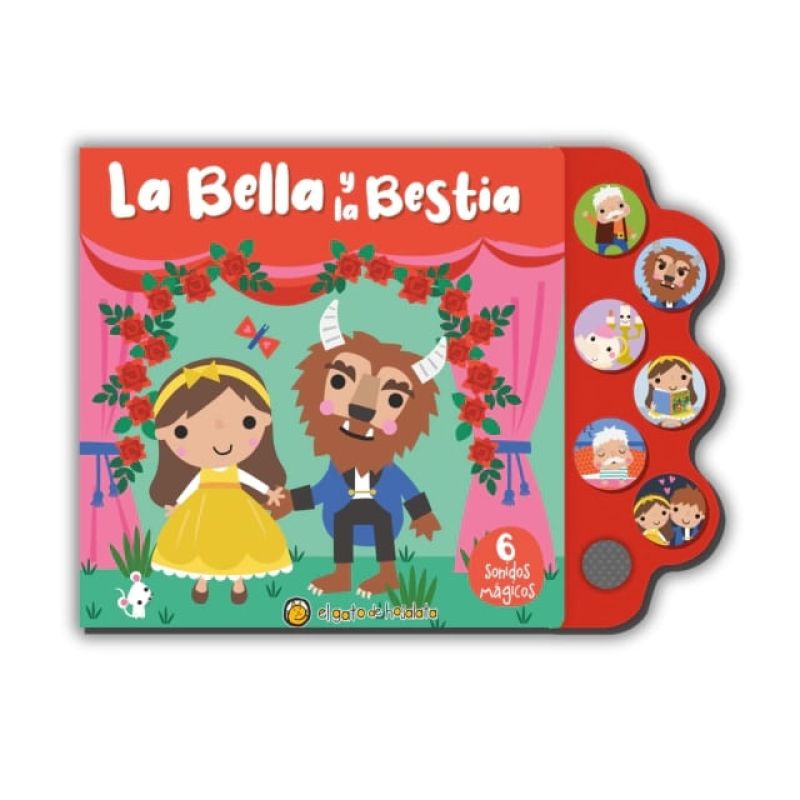 BELLA Y LA BESTIA, LA - CLASICOS CON SONIDO - CARTONE (Nuevo)