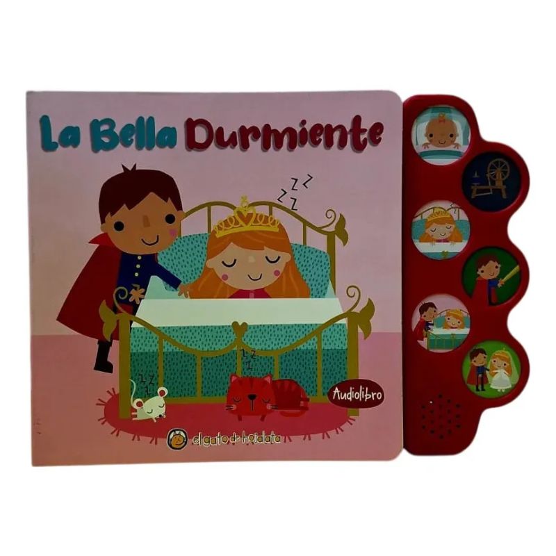 BELLA DURMIENTE, LA - CLASICOS CON SONIDO - CARTONE (Nuevo)