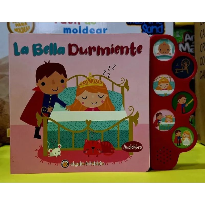 BELLA DURMIENTE, LA - CLASICOS CON SONIDO - CARTONE (Nuevo) - Miniatura 2