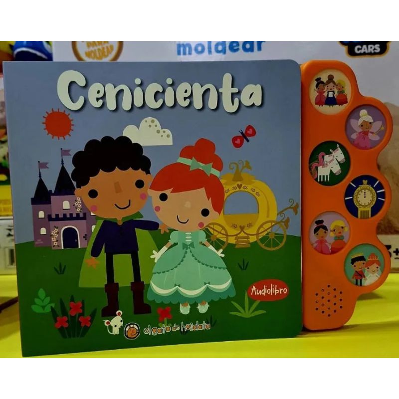 CENICIENTA - CLASICOS CON SONIDO - CARTONE (Nuevo) - Miniatura 2