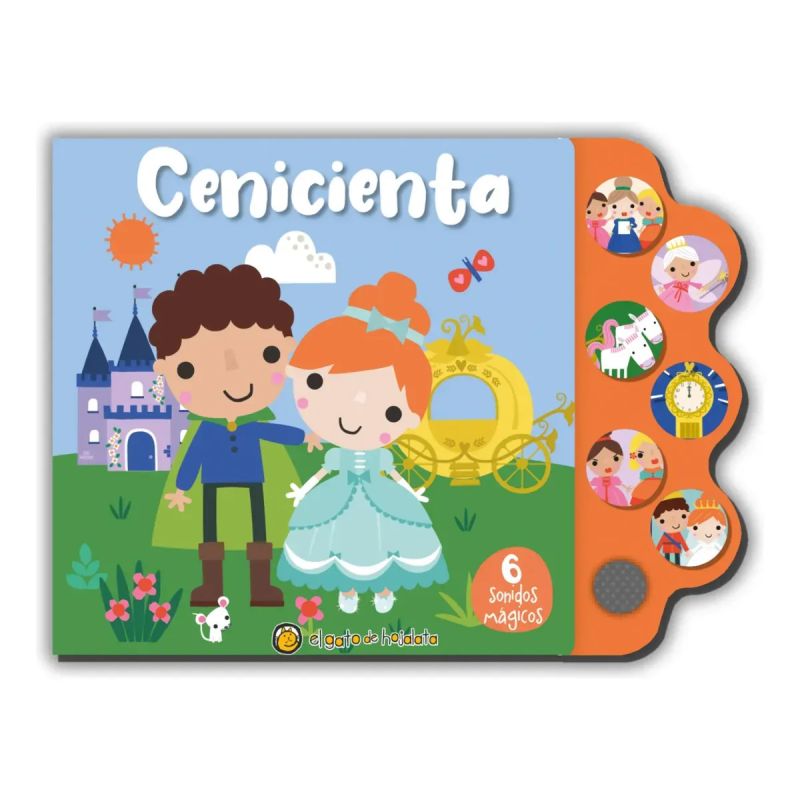 CENICIENTA - CLASICOS CON SONIDO - CARTONE (Nuevo)