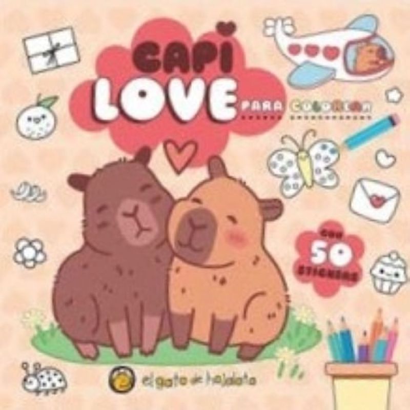 CAPI LOVE - CAPI PARA COLOREAR (Nuevo)