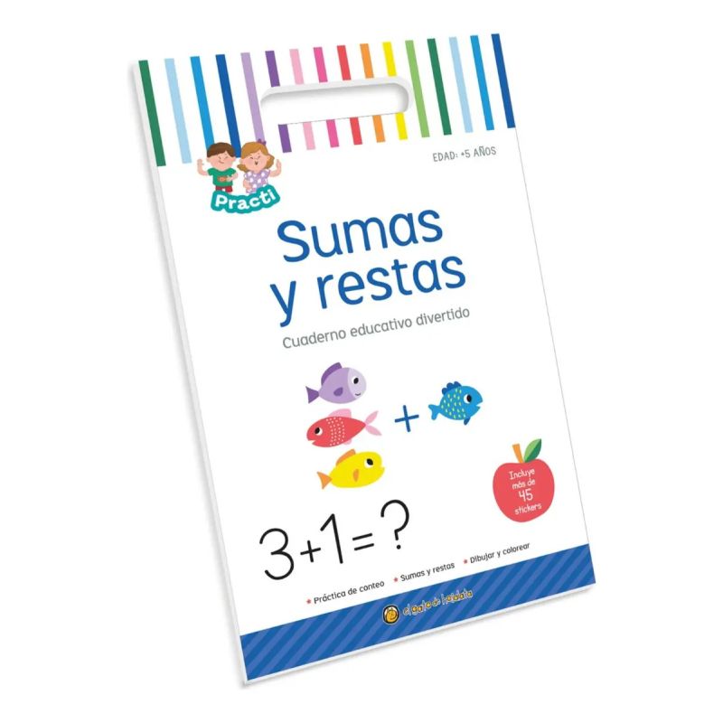 SUMAS Y RESTAS - PRACTI CUADERNO EDUCATIVO DIVERTIDO (Nuevo) - Miniatura 2