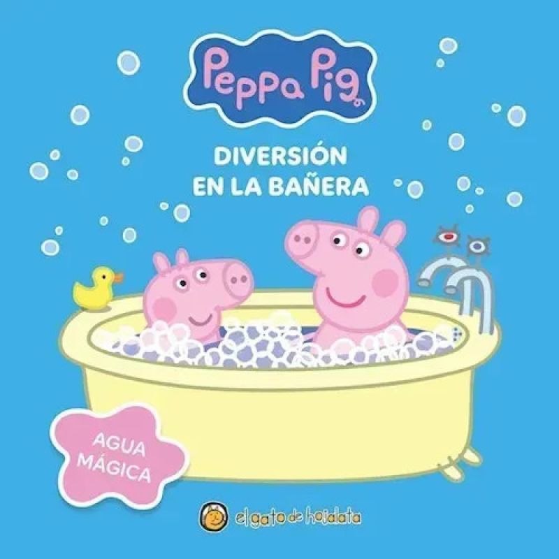 DIVERSION EN LA BAÑERA - PEPPA PIG - BAÑO Y MAGIA (Nuevo)