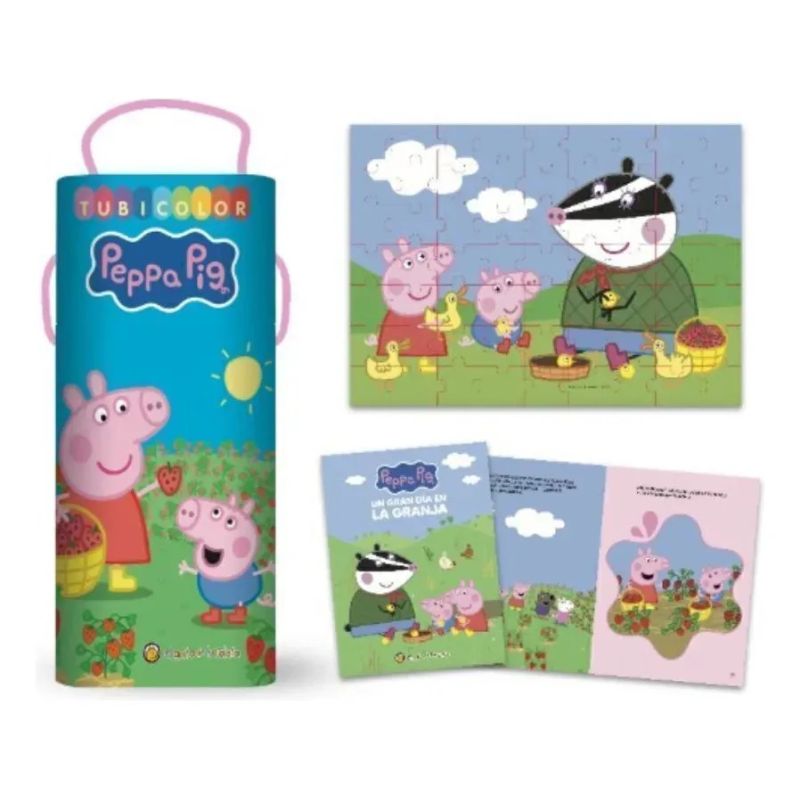 UN GRAN DIA EN LA GRANJA - PEPPA - HASBRO - TUBICOLOR (Nuevo)