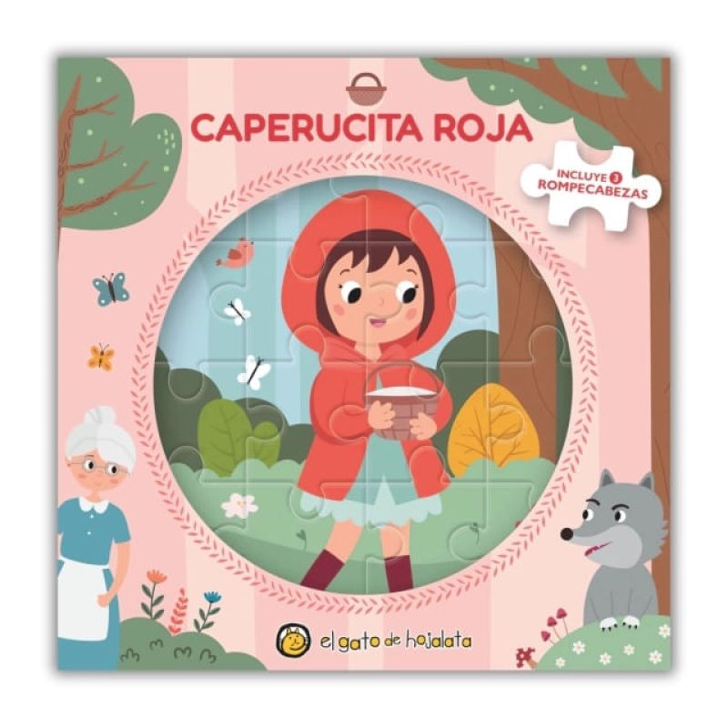CAPERUCITA ROJA - CLASICOS PARA ARMAR - CARTONE (Nuevo)