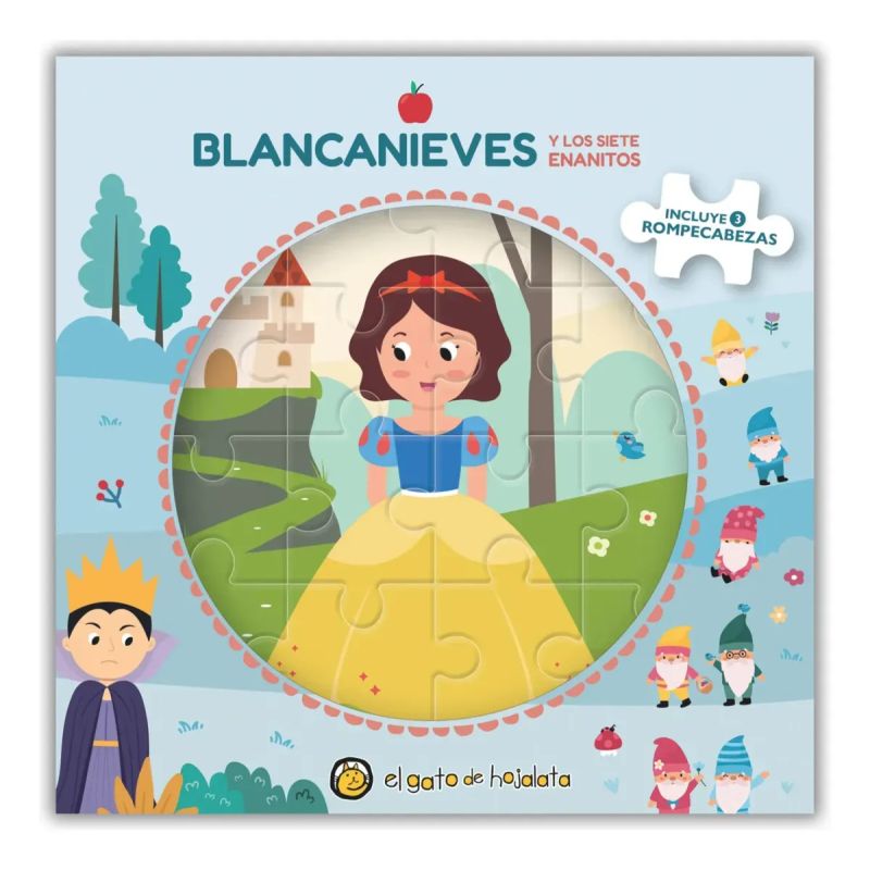 BLANCANIEVES - CLASICOS PARA ARMAR - CARTONE (Nuevo)
