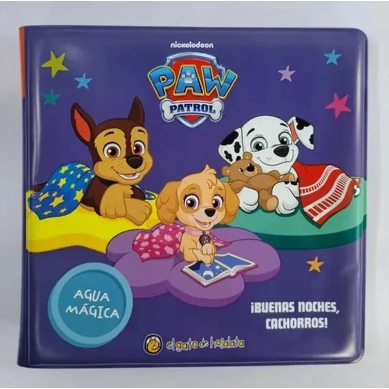 BUENAS NOCHES, CACHORROS ! - PAW PATROL  - BAÑO Y MAGIA (Nuevo)