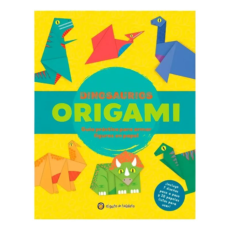 DINOSAURIOS - MUNDO ORIGAMI (Nuevo)