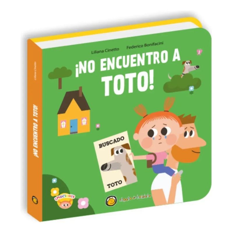 NO ENCUENTRO A TOTO - CREZCO QUE TE CREZCO - CARTONE (Nuevo)