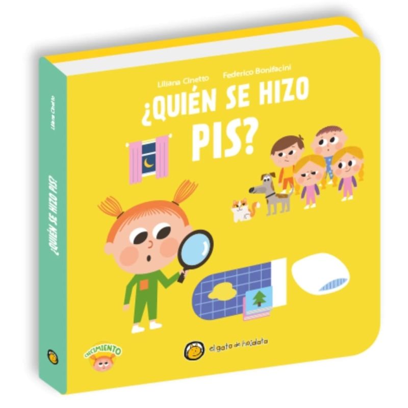 QUIEN SE HIZO PIS ?- CREZCO QUE TE CREZCO - CARTONE (Nuevo)