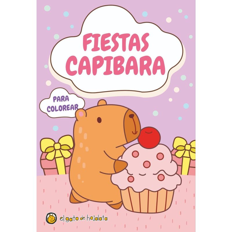 FIESTAS CAPIBARA - MINI LIBROS PARA COLOREAR CAPIBARAS (Nuevo)